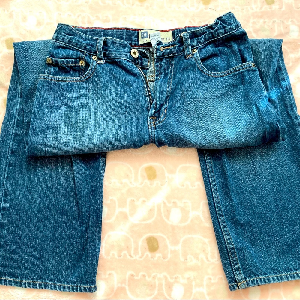 Boys Straight Fit Denim Jeans